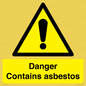 WC1459: Danger contains asbestos