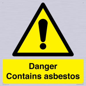 WC1459: Danger contains asbestos