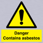 WC1459: Danger contains asbestos