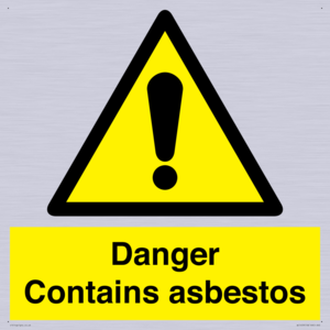 WC1459: Danger contains asbestos