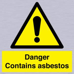 WC1459: Danger contains asbestos