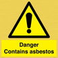 WC1459: Danger contains asbestos