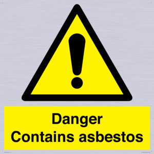 WC1459: Danger contains asbestos