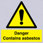 WC1459: Danger contains asbestos