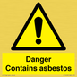 WC1459: Danger contains asbestos
