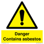 WC1459: Danger contains asbestos