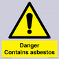 WC1459: Danger contains asbestos