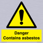 WC1459: Danger contains asbestos