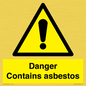 WC1459: Danger contains asbestos