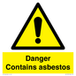 WC1459: Danger contains asbestos