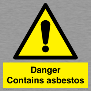 WC1459: Danger contains asbestos