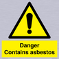 WC1459: Danger contains asbestos