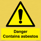 WC1459: Danger contains asbestos