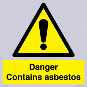 WC1459: Danger contains asbestos