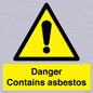 WC1459: Danger contains asbestos