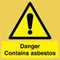 WC1459: Danger contains asbestos