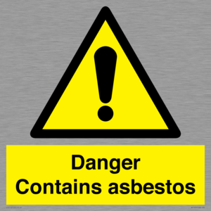 WC1459: Danger contains asbestos