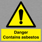 WC1459: Danger contains asbestos