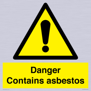 WC1459: Danger contains asbestos