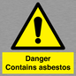WC1459: Danger contains asbestos