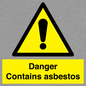 WC1459: Danger contains asbestos