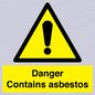 WC1459: Danger contains asbestos