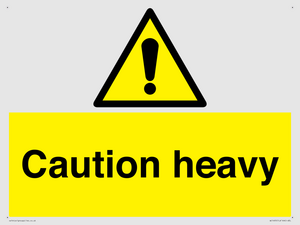WC1495: Caution Heavy