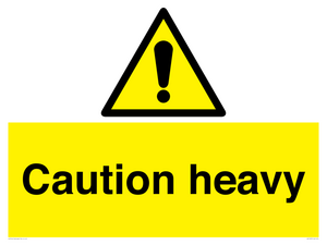 WC1495: Caution Heavy