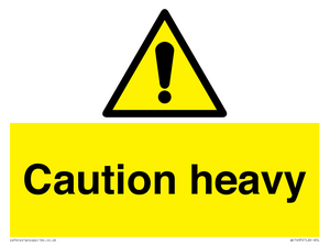 WC1495: Caution Heavy
