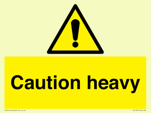 WC1495: Caution Heavy