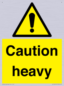WC1495: Caution Heavy