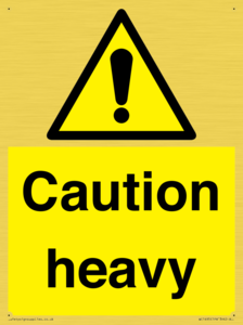 WC1495: Caution Heavy