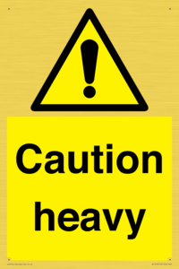 WC1495: Caution Heavy