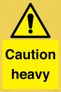 WC1495: Caution Heavy