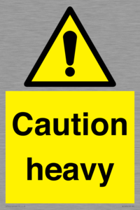 WC1495: Caution Heavy