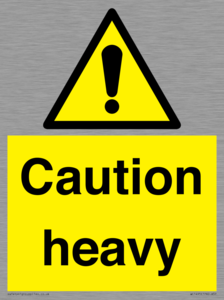 WC1495: Caution Heavy
