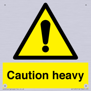 WC1495: Caution Heavy