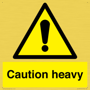 WC1495: Caution Heavy