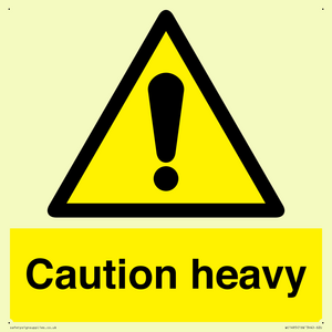WC1495: Caution Heavy