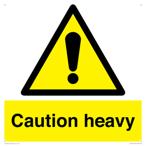 WC1495: Caution Heavy