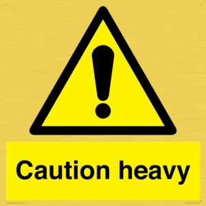 WC1495: Caution Heavy