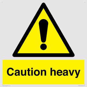 WC1495: Caution Heavy