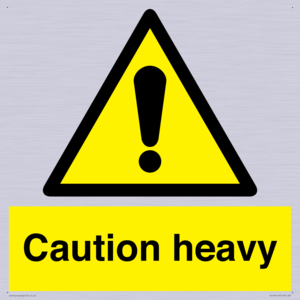 WC1495: Caution Heavy