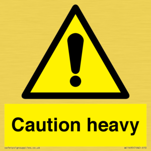 WC1495: Caution Heavy