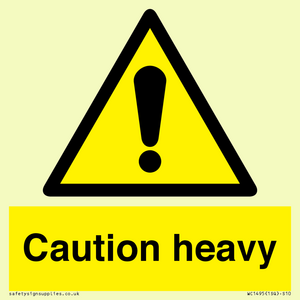 WC1495: Caution Heavy