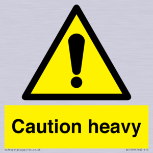 WC1495: Caution Heavy
