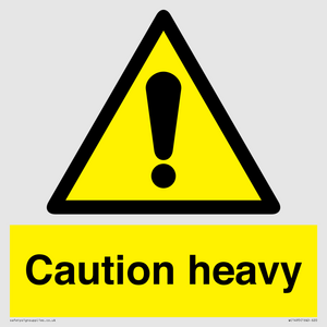 WC1495: Caution Heavy