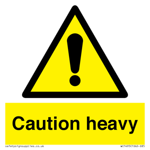 WC1495: Caution Heavy