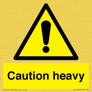 WC1495: Caution Heavy