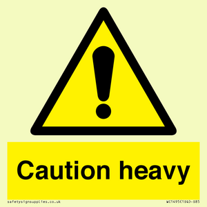 WC1495: Caution Heavy
